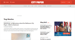 Desktop Screenshot of citypaper.com