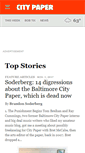 Mobile Screenshot of citypaper.com